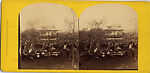 [53 Stereographic Views of Music Stand, Central Park, New York], Various, American, Albumen silver prints