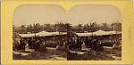 [53 Stereographic Views of Music Stand, Central Park, New York], Various, American, Albumen silver prints