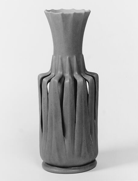 Vase, Designed by William J. Dodd (1862–1930), Earthenware, American