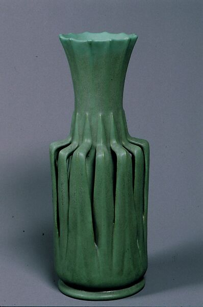 Vase, Designed by William J. Dodd (1862–1930), Earthenware, American