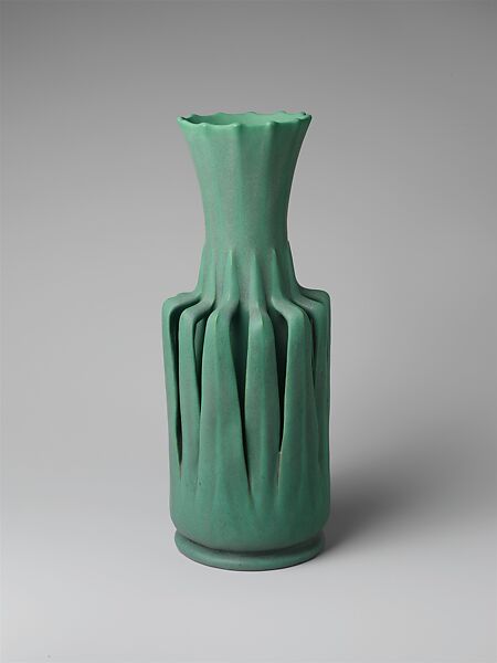 Vase, Designed by William J. Dodd (1862–1930), Earthenware, American 