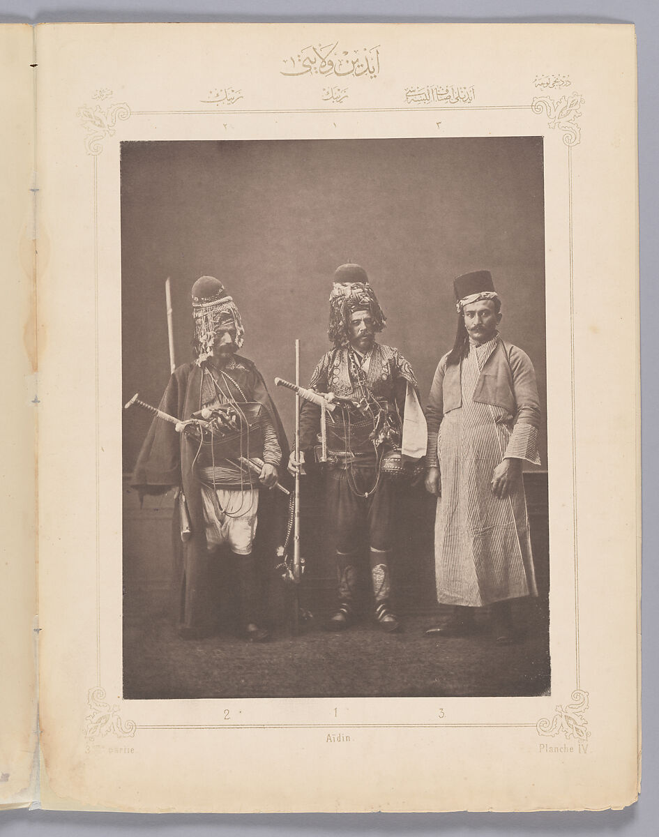 Les costumes populaires de la Turquie en 1873: Ouvrage publié sous le patronage de la Commission impériale ottomane pour l'Exposition universelle de Vienne, Osman Hamdi Bey (Turkish, Istanbul 1842–1910 Istanbul), Collotype; letterpress
