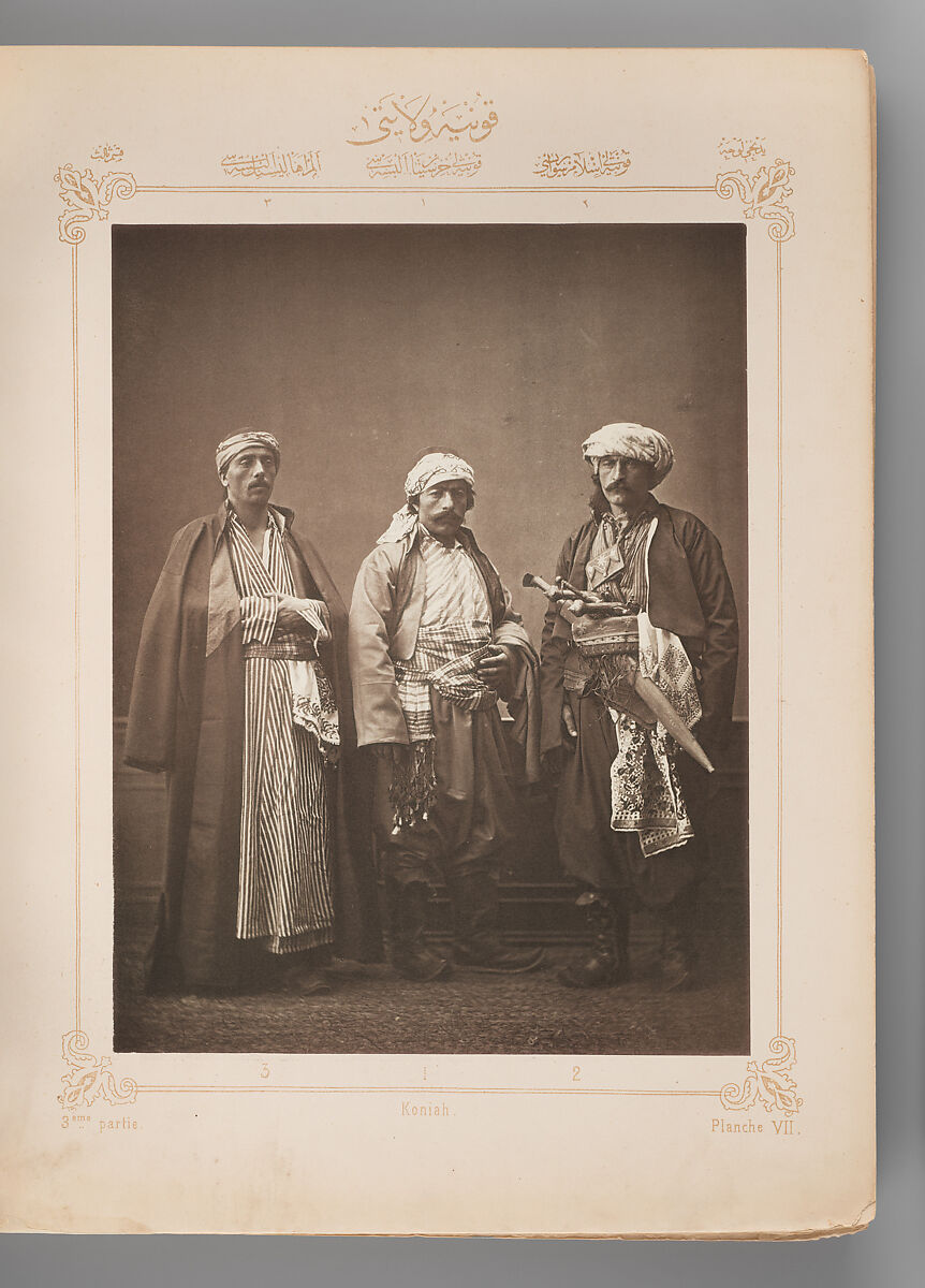 Les costumes populaires de la Turquie en 1873: Ouvrage publié sous le patronage de la Commission impériale ottomane pour l'Exposition universelle de Vienne, Osman Hamdi Bey (Turkish, Istanbul 1842–1910 Istanbul), Collotype; letterpress