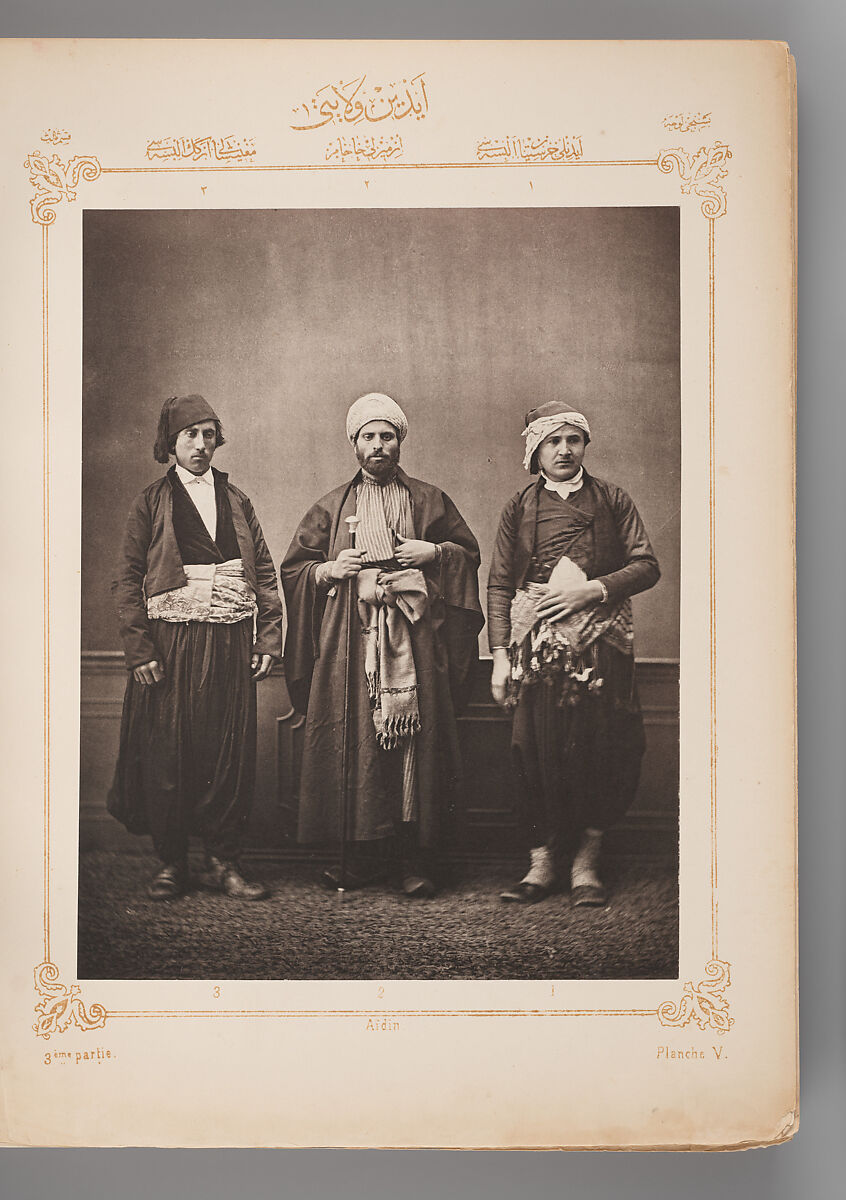 Les costumes populaires de la Turquie en 1873: Ouvrage publié sous le patronage de la Commission impériale ottomane pour l'Exposition universelle de Vienne, Osman Hamdi Bey (Turkish, Istanbul 1842–1910 Istanbul), Collotype; letterpress