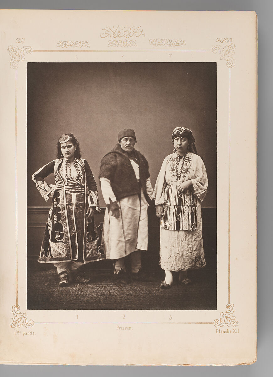 Les costumes populaires de la Turquie en 1873: Ouvrage publié sous le patronage de la Commission impériale ottomane pour l'Exposition universelle de Vienne, Osman Hamdi Bey (Turkish, Istanbul 1842–1910 Istanbul), Collotype; letterpress