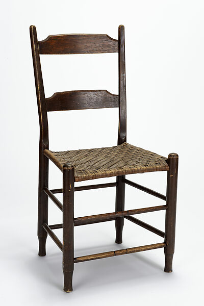 No. 180 "Godlove Chair", Arthurdale Association, Inc., Mountaineer Craftsmen’s Unit, Maple, hickory, rattan (seat)