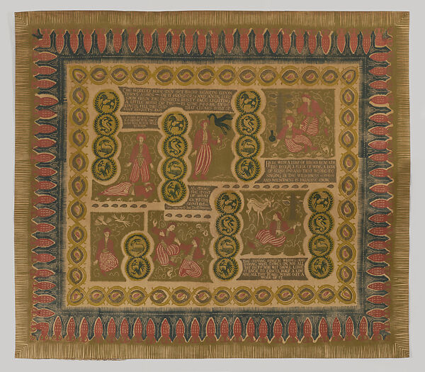 Rubáiyát, Barbara Warren, Printed cotton
