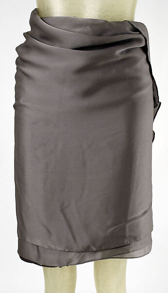 Ensemble, Giorgio di Sant'Angelo (American, born Italy, 1933–1989), a) wool, silk; (b) wool; (c) silk, American