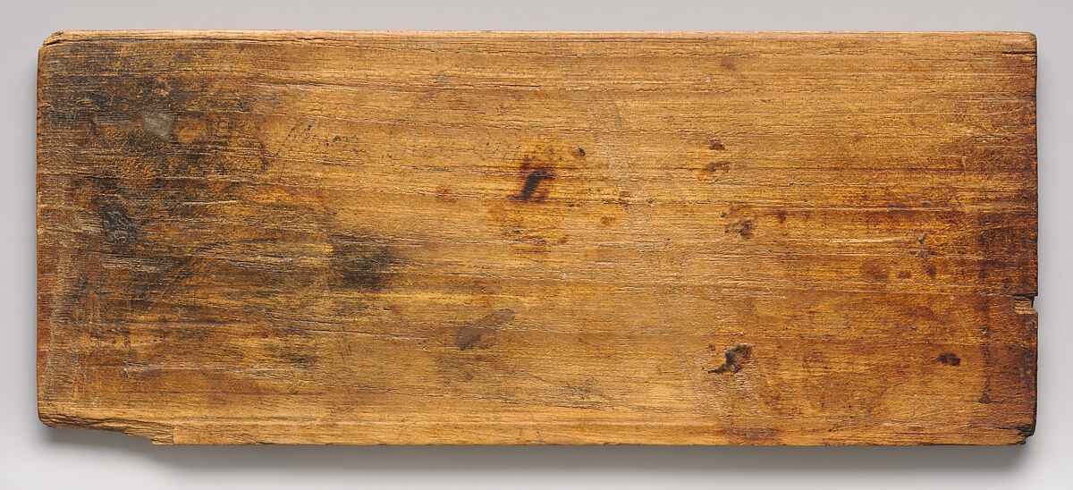 Marquetry Box for Weighing Scales, Wood; inlaid with bone, metal, and pigment
