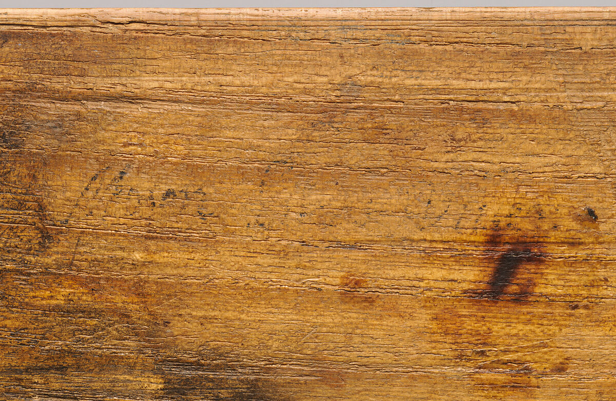 Marquetry Box for Weighing Scales, Wood; inlaid with bone, metal, and pigment