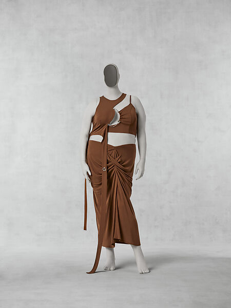 Ensemble, Karoline Vitto  Brazillian, viscose, metal, Brazilian