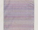 Pha Yok, ceremonial waist cloth, Silk brocade centerfield and silk-and-gilt metal thread border, Central Thailand