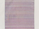 Pha Yok, ceremonial waist cloth, Silk brocade centerfield and silk-and-gilt metal thread border, Central Thailand