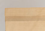 Phaa Sabai, ceremonial shoulder cloth or wrap with four-petalled kan yang flower pattern and triple end-border, Silk and silk-and-gilt metal thread border, Thailand