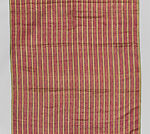 Pha Khem Khab;‘Benares Silk‘, Silk and gilt-metal thread  brocade with Chinese green silk lining, India, Uttar Pradesh, Varanasi
