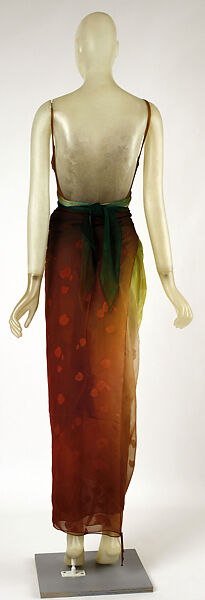 Ensemble, Giorgio di Sant'Angelo (American, born Italy, 1933–1989), (a) synthetic, silk; (b) silk, plastic, American