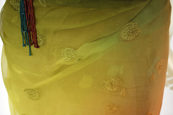 Ensemble, Giorgio di Sant'Angelo (American, born Italy, 1933–1989), (a) synthetic, silk; (b) silk, plastic, American