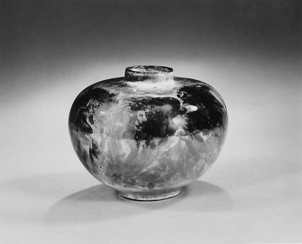 Vase, Designed by Theophilus A. Brouwer (1864–1932), Earthenware, American