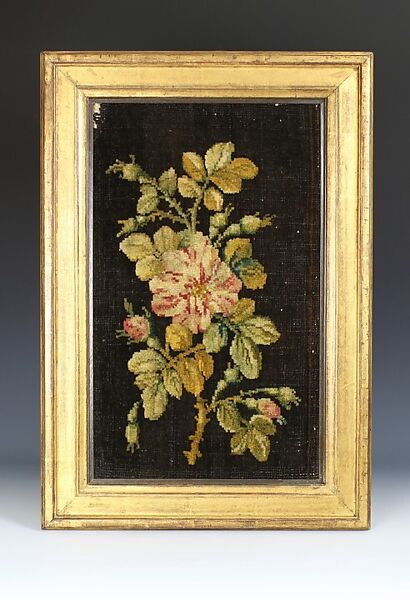 Trial composition, possibly made by a trainee weaver, Savonnerie Manufactory, Wool, knotted and cut pile, French, Paris