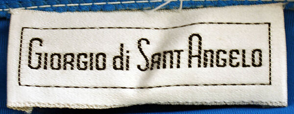 Ensemble, Giorgio di Sant'Angelo (American, born Italy, 1933–1989), synthetic, American