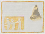 Bird with Crown (Way In Way Out), Ida Applebroog  American, Lithograph with hand coloring