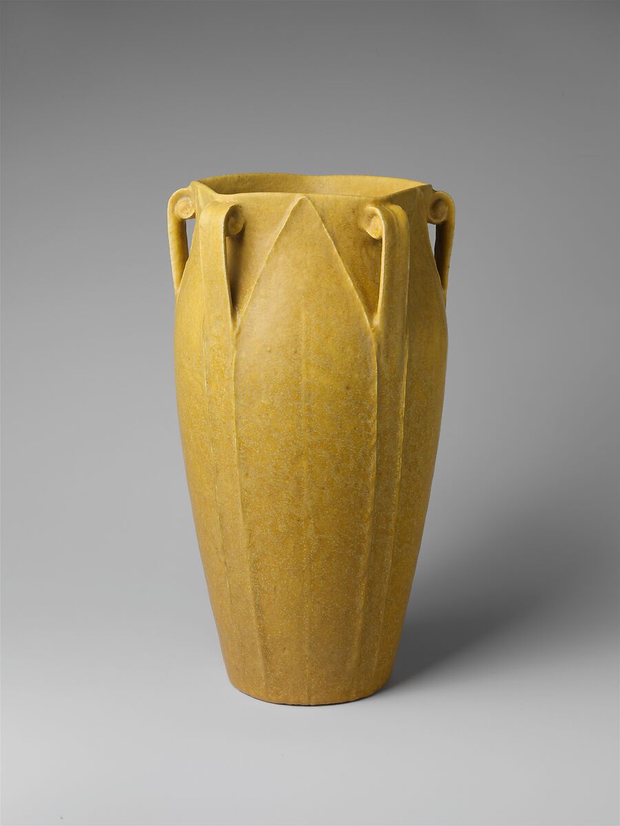 Vase, Grueby Faience Company  American, Earthenware, American