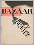 Unpublished Cover design for Harper’s Bazaar, Lillian Bassman, Gelatin silver print, paper, colored plastic foil, and felt pen on paper