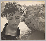 Going to Wear Tough Black Cottons, Sandy Brown, shirt by White Stag, the Bahamas, Lillian Bassman, Gelatin silver print