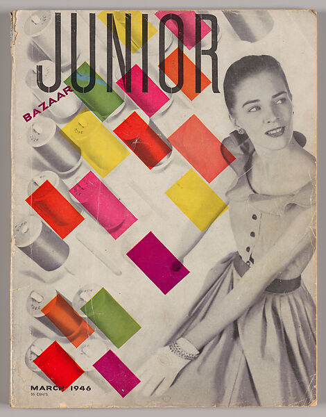"Art-i-choke," in Junior Bazaar, Martin Munkácsi (American (born Hungary), Cluj-Napoca (Kolozsvar) 1896–1963 New York), Photomechanical reproduction