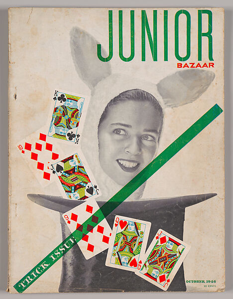 "Take a Second Look," in Junior Bazaar, Leslie Gill (American, 1908–1958), Photomechanical reproduction
