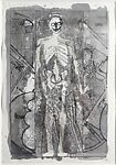 Untitled, Jasper Johns (American, born Augusta, Georgia, 1930), Ink on paper or plastic, 24 sheets