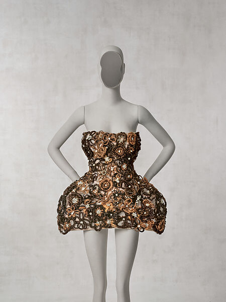 "Immortal" dress, Dilara Findikoglu  Turkish, polyamide, plastic, synthetic hair