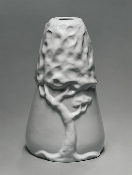 Vase, Designed by Dard Hunter (American, Steubenville, Ohio 1883–1966 Chillicothe, Ohio), Porcelain, American