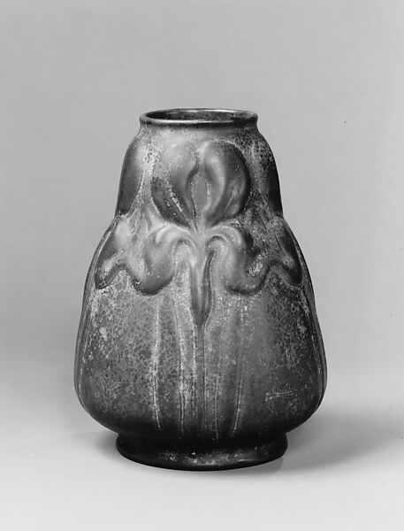 Vase, Designed by Dard Hunter (American, Steubenville, Ohio 1883–1966 Chillicothe, Ohio), Earthenware, American