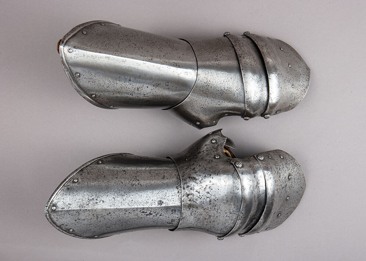 Right Gauntlet, Steel, Italian, Brescia or Milan