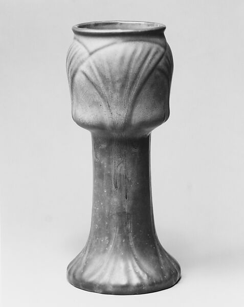 Vase, Designed by Dard Hunter (American, Steubenville, Ohio 1883–1966 Chillicothe, Ohio), Earthenware, American