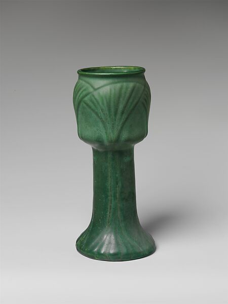 Vase, Designed by Dard Hunter (American, Steubenville, Ohio 1883–1966 Chillicothe, Ohio), Earthenware, American