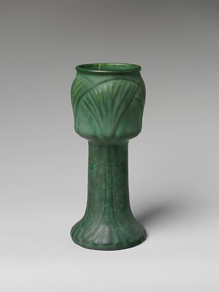 Vase, Designed by Dard Hunter (American, Steubenville, Ohio 1883–1966 Chillicothe, Ohio), Earthenware, American 