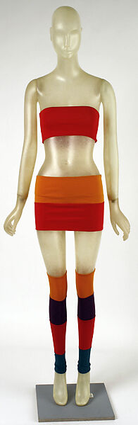 Ensemble, Giorgio di Sant'Angelo (American, born Italy, 1933–1989), cotton/synthetic, American