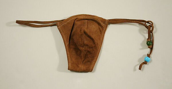Bikini, Giorgio di Sant&#39;Angelo (American, born Italy, 1933–1989), leather, American 