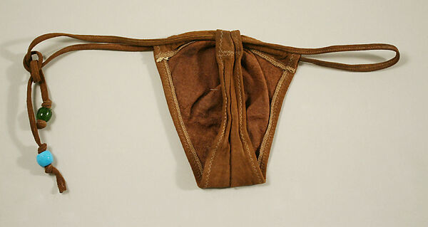 Bikini, Giorgio di Sant'Angelo (American, born Italy, 1933–1989), leather, American