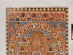 The Jagannatha Temple and Krishna’s Dance of Love, Opaque watercolor on cloth, India, Puri, Odisha