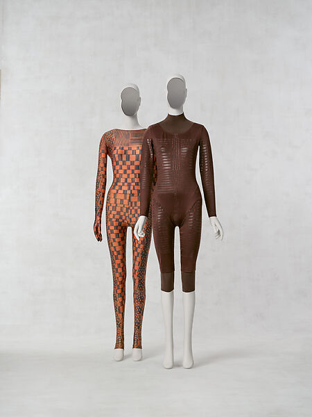 "Tattoo Body", Issey Miyake  Japanese, polyurethane, nylon, Japanese
