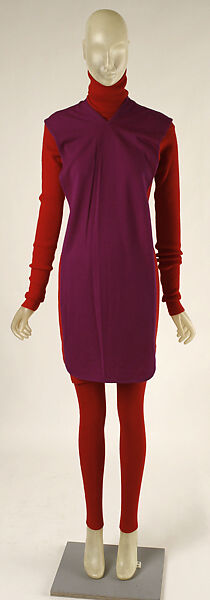 Ensemble, Giorgio di Sant'Angelo (American, born Italy, 1933–1989), wool, American