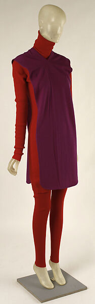 Ensemble, Giorgio di Sant'Angelo (American, born Italy, 1933–1989), wool, American