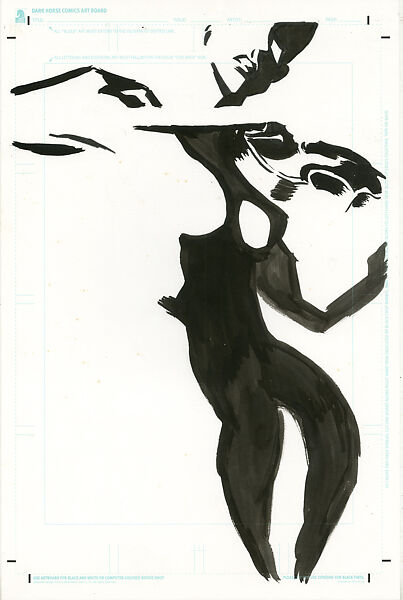 Apocalypse Suite cover art shade, Gabriel Bá  Brazilian, India ink