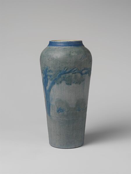 Vase, Newcomb Pottery (1894–1940), Painted and glazed earthenware, American