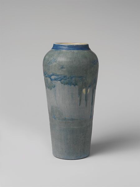 Vase, Newcomb Pottery (1894–1940), Painted and glazed earthenware, American
