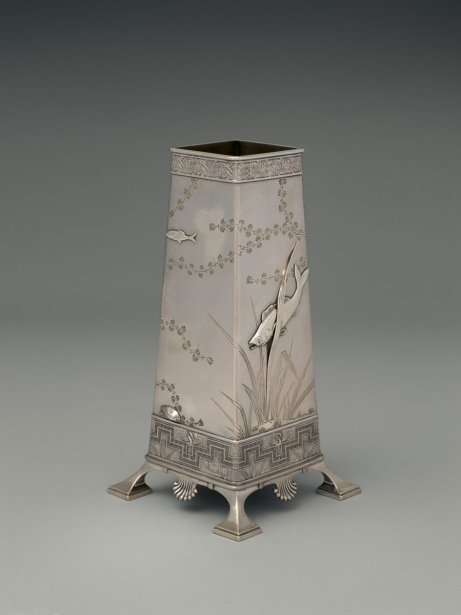 Vase, Tiffany &amp; Co. (1837–present), Silver, American