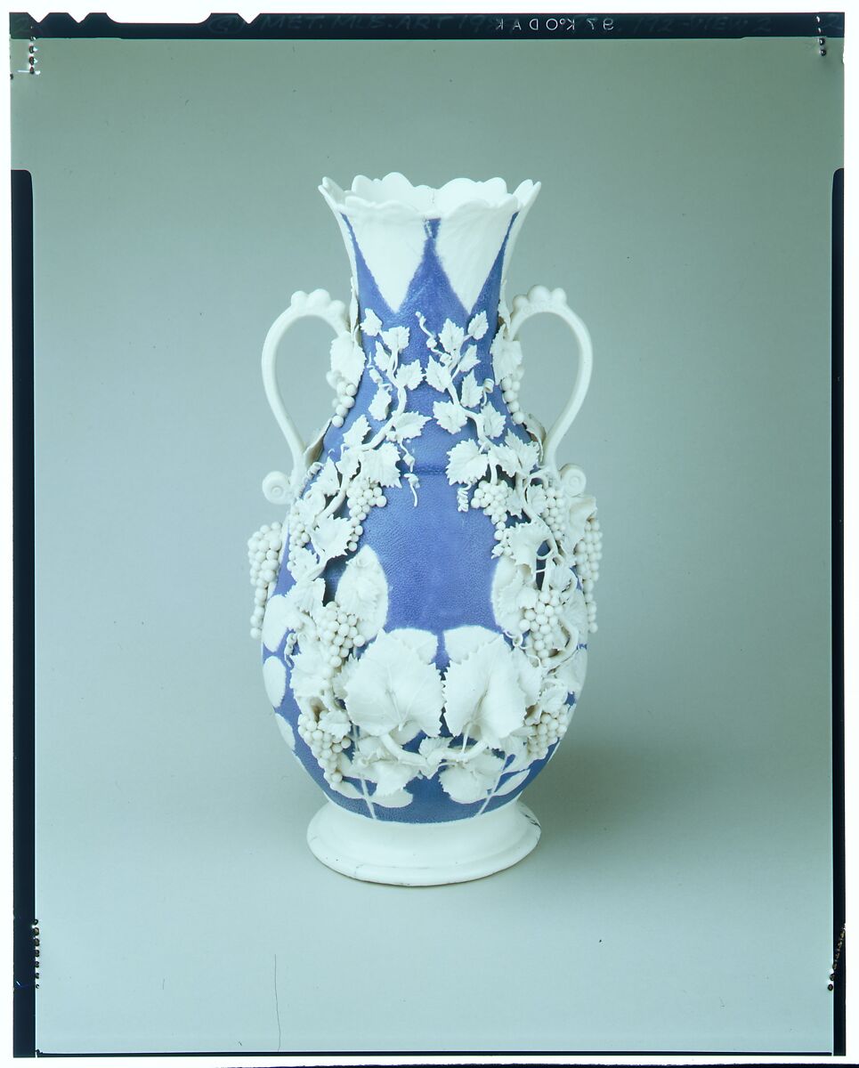Vase, Probably John Moses and Company (1864–after 1902), Porcelain, American
